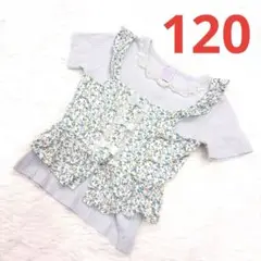 axes kids アンサンブル キャミ 花柄 セット トップス 半袖 120