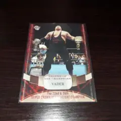VADER トリプルクラウンヘビー級チャンピオンカード
