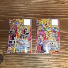 アイカツフレンズカードセット 蝶野舞花 日向エマ