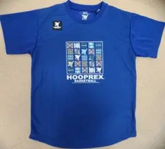 HOOPREX バスケットボール Tシャツ (ロイヤルブルー)S寸