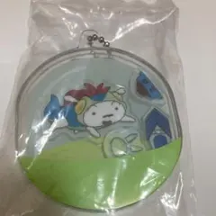 クレヨンしんちゃん シャカシャカカプセルクリップチャーム　シロ　（未開封）