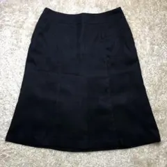 23区 オンワード樫山 黒 40 タイトスカート Ｌ