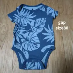 baby GAP ギャップ葉柄ロンパース 12-18 months 80