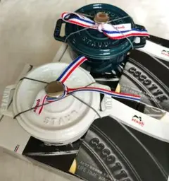 ストウブ ピコ・ココットラウンド 10cm 2個セット