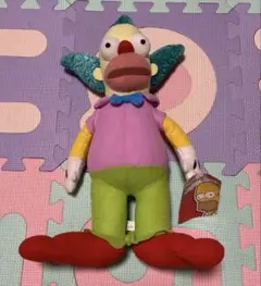 ザ シンプソンズ クラスティ ぬいぐるみ 新品タグ付き The SIMPSONS
