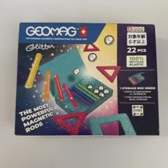 【新品】GEOMAG グリッター パネル 22ピース キッズ用知育おもちゃ