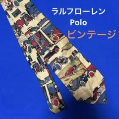 Polo by Ralph Lauren クラシックカー ネクタイ