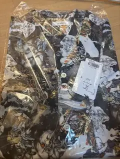 XL 新品 グラニフ ゲゲゲの鬼太郎 妖怪大集合 オープンカラーシャツ