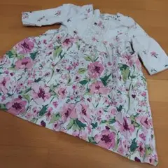 HAKKA KIDS 花柄ワンピース 100サイズ
