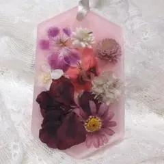 ローズの香り♡ハンドメイドアロマワックスバー ピンク