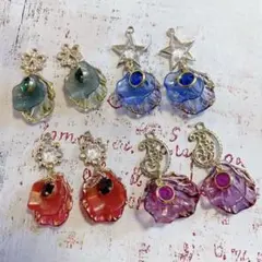 ハンドメイド オリジナルチャーム セット コネクター