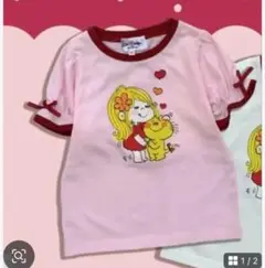 ベビー　キッズ　水森亜土 バースデイ トップス Tシャツ アドちゃん