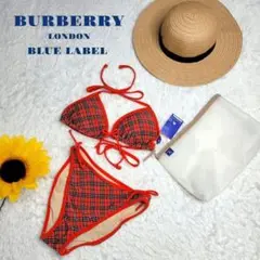【美品・希少】水着　バーバリーブルーレーベル　3点セット 2025年最新】BURBERRY BLUE LABEL セパレート水着・ビキニの人気