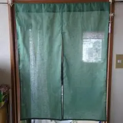 手作り　暖簾（綿麻）　75　×97