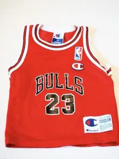 【美品！レア！】Champion Bulls 23番 トドラー用ジャージ