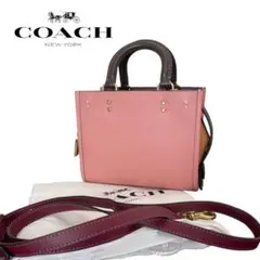 未使用 COACH コーチ ローグ17 2way ハンドショルダーバッグ