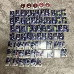 ポテトチップス　サッカー日本代表チーム2024 カード　74枚セット