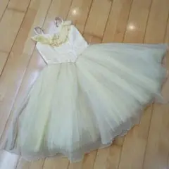 ＊ミモザ色のジュニア用バレエ衣裳＊