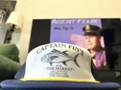 Captain Fin キャプテンフィン　サーフィン　メッシュキャップ　ホワイト