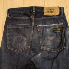 Levi's Fenom 207 W32 L30デニム Levi's Fenom 207 デニムパンツ ピンクステッチ 濃紺 XL - メルカリ