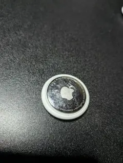 Apple AirTag シルバー 電池残量あり　ホワイト