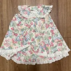 vintage コレコレ　KoleKole ハワイ ノースリーブ　フルーツ柄