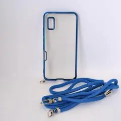 AQUOS wish2 ケース エッジ ストラップ ソフトケース カバー