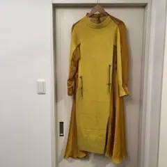 21SS sacai サカイ Wool Knit Dress ウールニットドレス