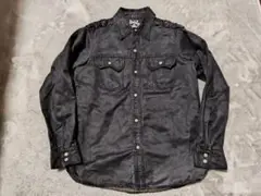 EDWIN BLUE TRIP フェイクスエード シャツジャケット L グレー