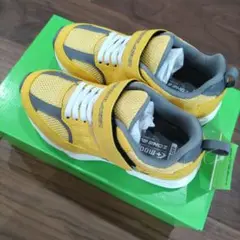 ムーンスター ZONE BLAZER イエロー 19.0センチ
