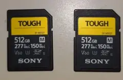 SONY SF-M512T 512GB SDカード✕２枚