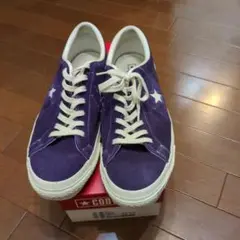 CONVERSE ONE STAR J パープル スニーカー