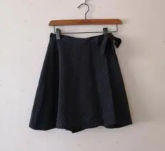 90s❋fairygrunge ドット柄スカーチョサラっとキュロット日本製