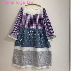 美品！花とギター★Hana to guitar可愛いワンピース