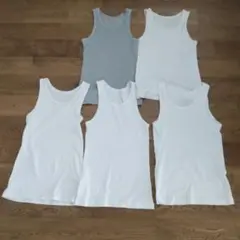 【まとめ売り】UNIQLO タンクトップ 5枚セット Mサイズ