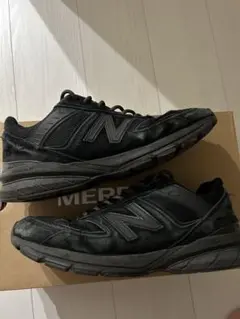 new balanceニューバランス　 990v5 トリプルブラック　28cm