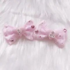 前髪クリップ 平成女児 量産型 地雷 ハンドメイド