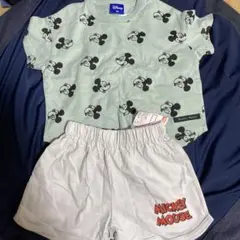 ミッキーマウス Tシャツとパンツセット 90サイズ
