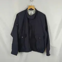 nicole st gilles　薄手　ブルゾン　ネイビー　L　B3522