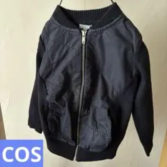 ‼️8/15まで限定出品‼️【COS】 ウール切り替えしジップアップカーディガン