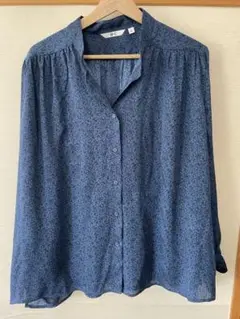 UNIQLO 花柄 長袖シャツ Lサイズ