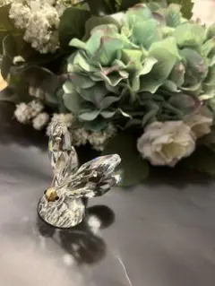 【Swarovski】スワロフスキー クリスタル小物 蝶
