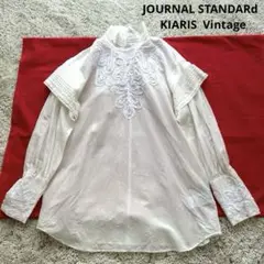 JOURNALSTANDARDコットンシルク スタンドカラーシャツ 薄手 フリー