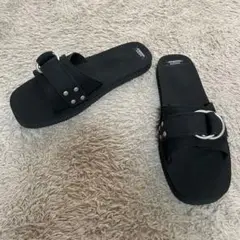未使用 Suicoke Ring サンダル Sample Black 25cm