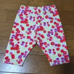 COMME CA ISM フルーツ柄 レギンス 70