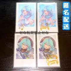 にじさんじ あやかき いずれ菖蒲か杜若 チェキ風カード 珠乃井ナナ 4枚 箔押し
