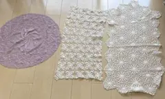 レース布地3点セット【昭和感レトロ】