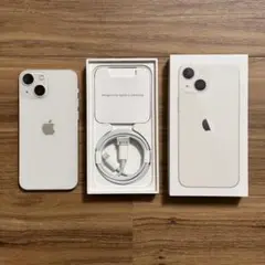 美品iPhone13 mini 128GB SIMフリー ケーブル新品未使用