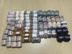 <毛糸まとめ売り> ダイソー　セリア　コメリ等