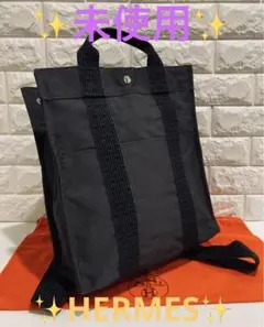 ✨未使用✨ エルメス リュック MM バッグ エールライン HERMES